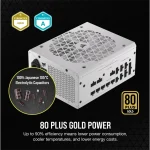 CORSAIR Tápegység Moduláris, RM1000x Shift White, 1000W, 14cm, 80+ Gold - Image 4