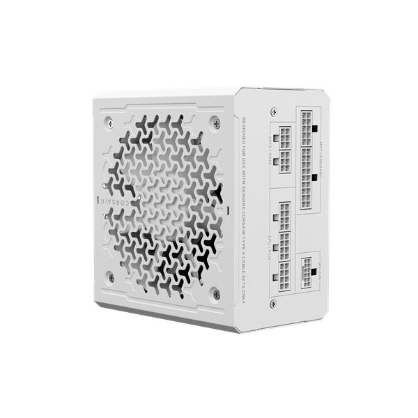 CORSAIR Tápegység Moduláris, RM850e, 850W, 12cm, ATX 3.1, PCIe 5.1, BOX, Cybenetics Gold, fehér - Image 2