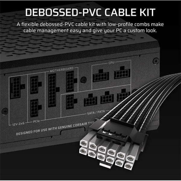 Corsair iCUE LINK HXi SHIFT Series, iCUE LINK HX1000i SHIFT, 1000 Watt, Cybeneti - Image 8