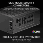Corsair iCUE LINK HXi SHIFT Series, iCUE LINK HX1200i SHIFT, 1200 Watt, Cybeneti - Image 4