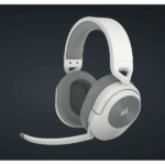 CORSAIR Vezeték Nélküli Headset, HS55 WIRELESS Gaming, 7.1 Hangzás, fehér