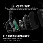 CORSAIR Vezeték Nélküli Headset, VOID RGB ELITE Wireless Premium Gaming, 7.1 Hangzás, RGB, fekete - Image 3