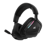 CORSAIR Vezeték Nélküli Headset, VOID v2 Wireless Gaming Headset, Dolby Atmos, carbon - Image 7