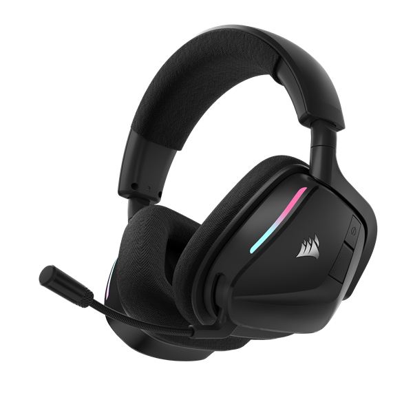 CORSAIR Vezeték Nélküli Headset, VOID v2 Wireless Gaming Headset, Dolby Atmos, carbon - Image 7