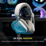 CORSAIR Vezeték Nélküli Headset, VOID v2 Wireless Gaming Headset, Dolby Atmos, fehér - Image 2