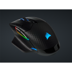 CORSAIR Vezetékes/Vezeték Nélküli Egér Gaming, DARK CORE RGB PRO, 8 programozható gomb, RGB, 18000dpi, fekete - Image 13