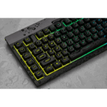 CORSAIR Vezetékes Billentyűzet Gaming, K55 RGB PRO, 6 programozható billentyű, Cseppálló, Csuklótámasz, US, fekete - Image 10