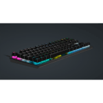 CORSAIR Vezetékes Billentyűzet Gaming, K60 PRO TKL RGB, Optical-Mechanical, Alumínium keret, US, fekete - Image 9