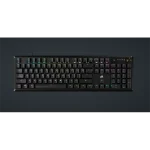 CORSAIR Vezetékes Billentyűzet Gaming, K70 CORE RGB, Mechanikus, MLX Red switch, 104 gombos, US, fekete