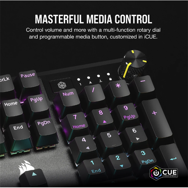 Corsair K70 RGB CORE gamer billentyűzet - Image 5