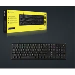 CORSAIR Vezetékes Billentyűzet Gaming, K70 CORE RGB, Mechanikus, MLX Red switch, 104 gombos, US, fekete - Image 8