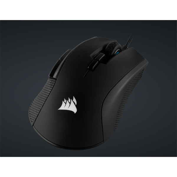 CORSAIR Vezetékes Egér Gaming, IRONCLAW RGB FPS/MOBA, 7 programozható gomb, RGB Világítás, 18000dpi, fekete - Image 5