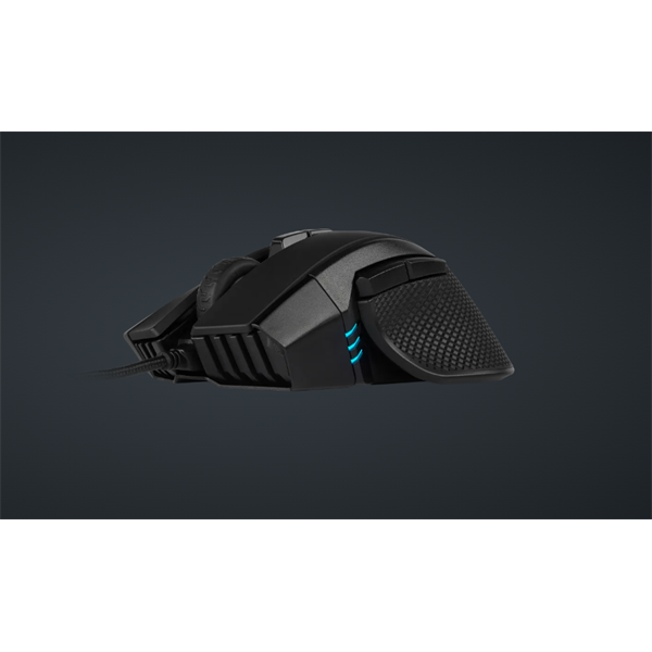CORSAIR Vezetékes Egér Gaming, IRONCLAW RGB FPS/MOBA, 7 programozható gomb, RGB Világítás, 18000dpi, fekete - Image 6