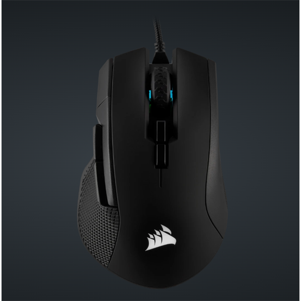 CORSAIR Vezetékes Egér Gaming, IRONCLAW RGB FPS/MOBA, 7 programozható gomb, RGB Világítás, 18000dpi, fekete - Image 7