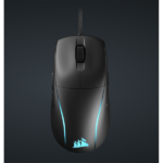 CORSAIR Vezetékes Egér Gaming, M75 RGB, Ultra-könnyű, RGB Világítás, 26000dpi, fekete
