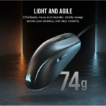 CORSAIR Vezetékes Egér Gaming, M75 RGB, Ultra-könnyű, RGB Világítás, 26000dpi, fekete - Image 6