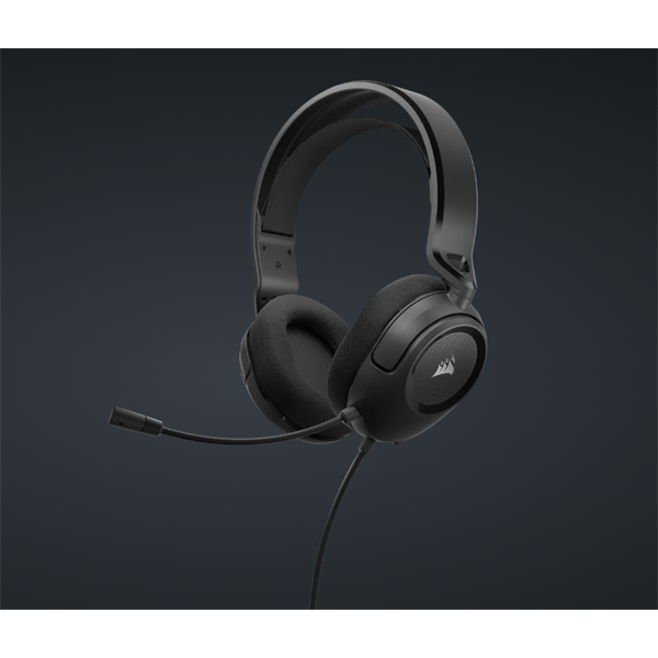 CORSAIR Vezetékes Headset, HS35 v2 Gaming, Multiplatform, carbon - Image 1
