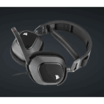 CORSAIR Vezetékes Headset, HS80 RGB USB Gaming, 7.1 Hangzás, RGB, fekete - Image 4