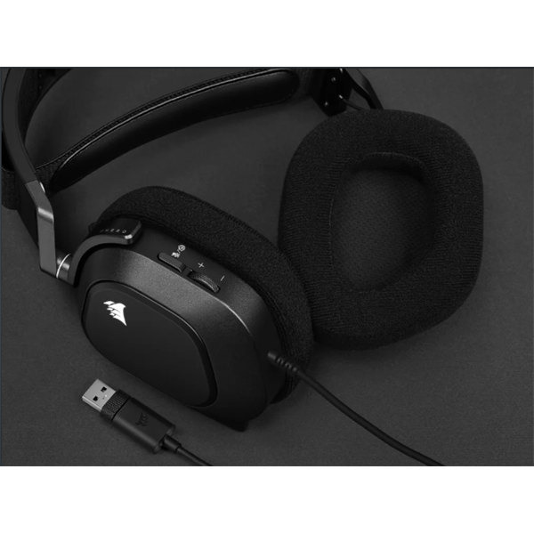 CORSAIR_Vezetekes_Headset_HS80_RGB_USB_Gaming_71_Hangzas_RGB_fekete-i1343141.png CORSAIR Vezetékes Headset, HS80 RGB USB Gaming, 7.1 Hangzás, RGB, fekete - Image 5