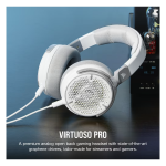 CORSAIR Vezetékes Headset, VIRTUOSO PRO Gaming, True-To-Life audio, fehér - Image 2