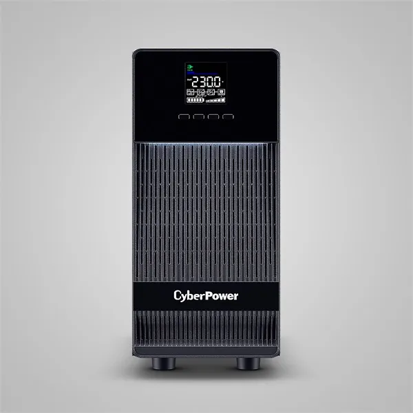 CYBERPOWER Online S ECO ups, 3000VA 2700W, 4xSCHUKO 2xIEC C13, online, tiszta szinuszos, aktív PFC, torony - Image 3