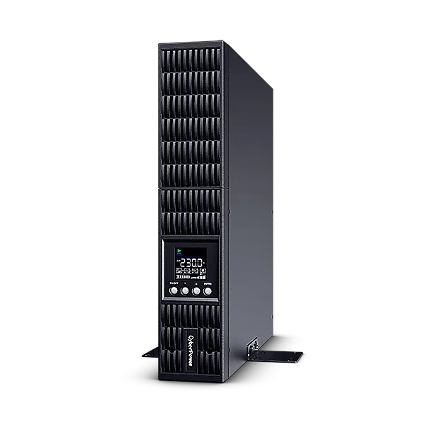 CYBERPOWER UPS, 1500VA/1350W, 8xC13, színes LCD, szünetmentes, tiszta színuszos, online kettős konverzió, rack/tower