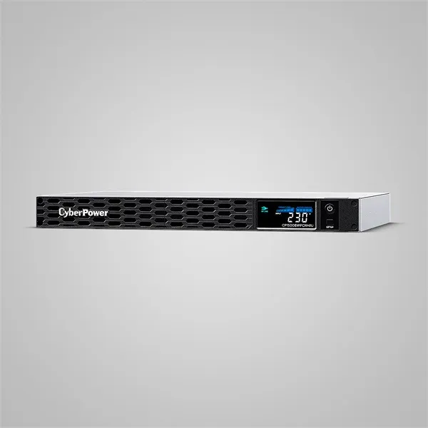 CYBERPOWER UPS, 6xC13,1xUSB 1500VA 900W Aktív PFC,tiszta színuszos szünetmentes,LINE-INTERAKTÍV, AVR,színes LCD, 1U rack - Image 3