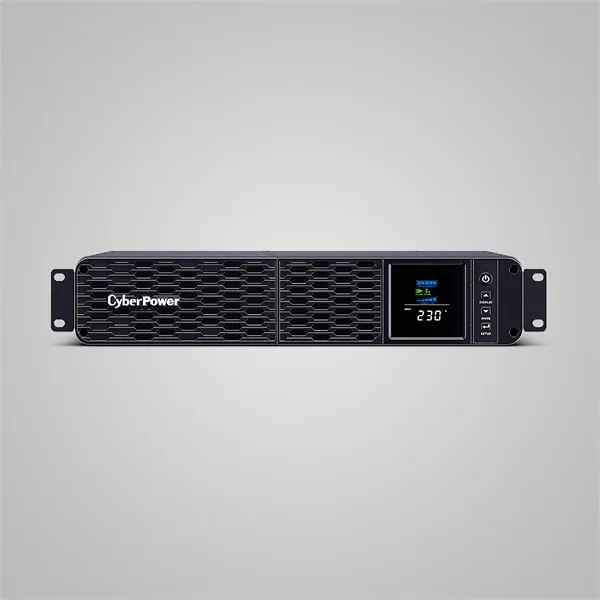 CYBERPOWER UPS 8xIEC C13 ,1xUSB 1200VA 720W Aktív PFC, színuszus szünetmentes,LINE-INTERAKTÍV, AVR, színes LCD, rack - Image 2