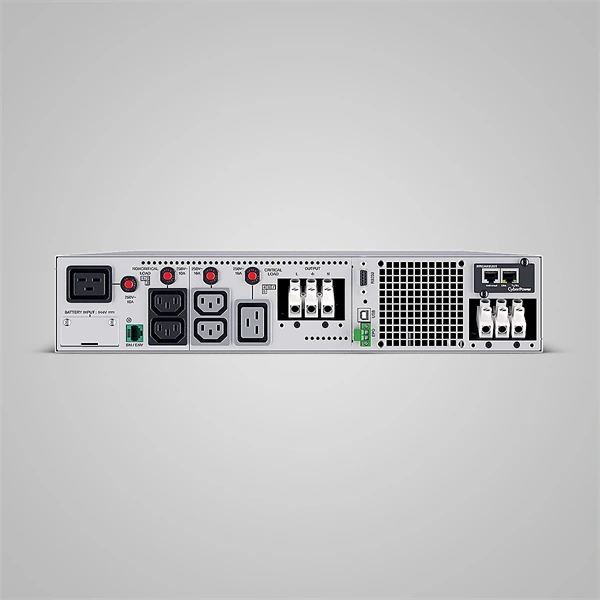 CYBERPOWER UPS OL6KERTHD, 6000W/6000VA, C13x4 C19x2, online szünetmentes tápegység, szinuszos, színes LCD, rack-tower - Image 3