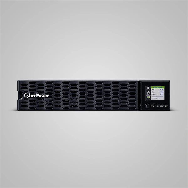 CYBERPOWER UPS OL6KERTHD, 6000W/6000VA, C13x4 C19x2, online szünetmentes tápegység, szinuszos, színes LCD, rack-tower - Image 4