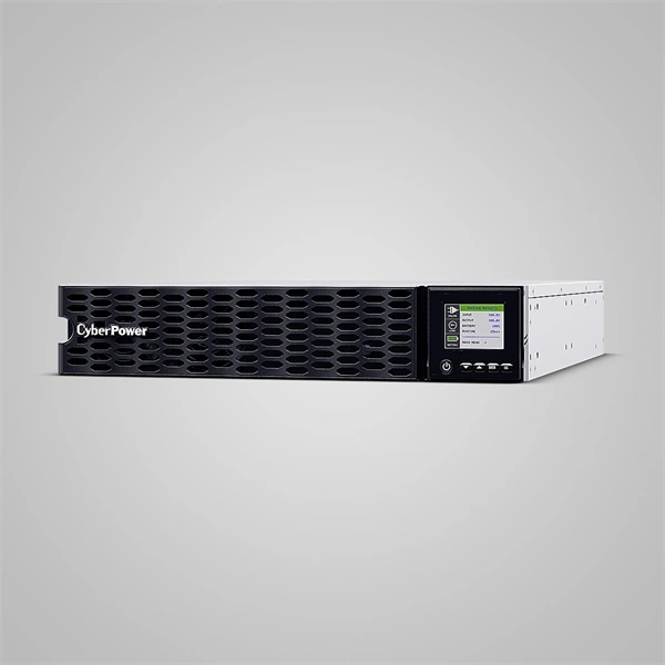 CYBERPOWER UPS OL6KERTHD, 6000W/6000VA, C13x4 C19x2, online szünetmentes tápegység, szinuszos, színes LCD, rack-tower - Image 2