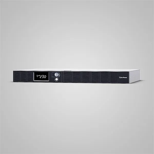 CYBERPOWER UPS OR1000ERM1U (6xIEC C13) 1000VA 600W 230V RACK szünetmentes tápegység + USB, LINE-INTERACTIVE