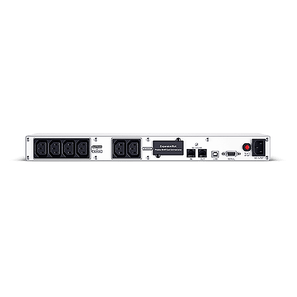 CYBERPOWER UPS OR600ERM1U (6xIEC C13) 600VA 360W 230V RACK szünetmentes tápegység + USB, LINE-INTERACTIVE - Image 1