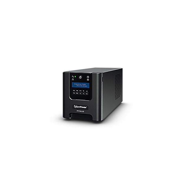 CYBERPOWER UPS PR750ELCD (6xIEC320) 750VA 675W 230V szünetmentes tápegység + USB LINE-INTERAKTÍV - Image 1