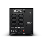 CYBERPOWER UPS PR750ELCD (6xIEC320) 750VA 675W 230V szünetmentes tápegység + USB LINE-INTERAKTÍV - Image 3