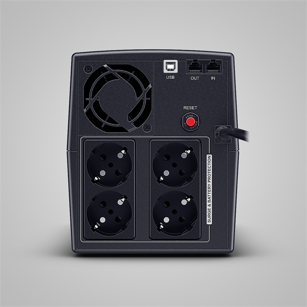 CYBERPOWER UPS UT1500EG (4 aljzat) 1500VA 900W, 230V szünetmentes tápegység LINE-INTERACTIVE - Image 2