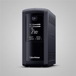 CYBERPOWER UPS, VP1000EILCD, (6xIEC C13) 1000VA 550W 230V szünetmentes tápegység + USB LINE-INTERACTIVE - Image 3