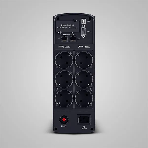 CYBERPOWER UPS gaming, 6xSCHU,2xUSB 1350VA 810W, 230V, színuszus szünetmentes tápegység,LINE-INTERAKTÍV, AVR, színes LCD - Image 3