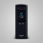 CYBERPOWER UPS gaming, 6xSCHU,2xUSB 1350VA 810W, 230V, színuszus szünetmentes tápegység,LINE-INTERAKTÍV, AVR, színes LCD - Image 4