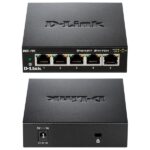 D-LINK Switch 5x1000Mbps Fémházas Asztali, DGS-105/E - Image 3