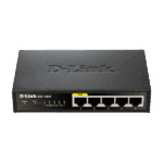 D-LINK Switch 5x100Mbps (4xPOE) Fémházas Asztali, DES-1005P/E - Image 2