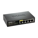D-LINK Switch 5x100Mbps (4xPOE) Fémházas Asztali, DES-1005P/E - Image 5