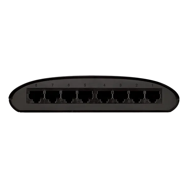 D-LINK Switch 8x100Mbps Műanyagházas Asztali, DES-1008D/E