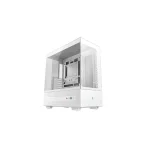 DEEPCOOL Ház ATX CH690 DIGITAL WH, Tápegység nélkül, Fehér, Üvegfalú