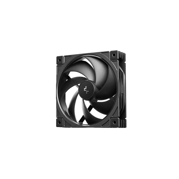 DEEPCOOL Rendszerhűtő Ventilátor FD12 V2, 12cm, fekete