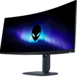DELL Alienware Ívelt Monitor 34" AW3425DWM WQHD 3440x1440, 180Hz, VA, 21:9, 3000:1, 400cd, 4ms, DP, HDMI, fekete