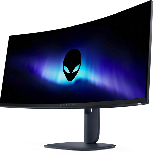 DELL Alienware Ívelt Monitor 34" AW3425DWM WQHD 3440x1440, 180Hz, VA, 21:9, 3000:1, 400cd, 4ms, DP, HDMI, fekete - Image 1