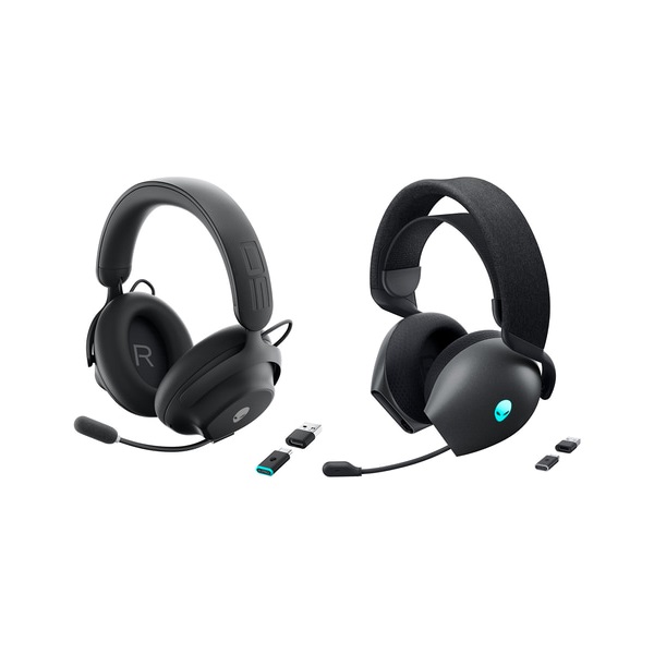 DELL Alienware Tri-Mode Wireless Gaming fejhallgató  AW725H - Dark Side of the Moon - Image 3