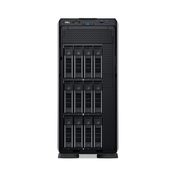 DELL ISG szerver - PE T560 torony (12x3.5"), 1x12C S4410Y 2.0GHz, 1x16GB, 1x4TB 7.2k SAS; H755, iD9 En., 2x1100W. - Image 3