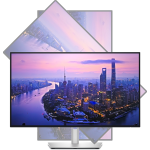 DELL LCD Monitor 27" U2725QE 4K UHD 3840x2160 120Hz IPS 16:9 3000:1, 450cd, 5ms, HDMI, DP, USB-C, Thunderbolt, fekete - Image 3